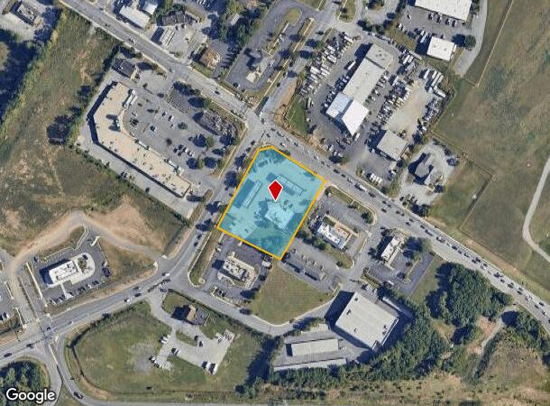  1300 E Patrick St, Frederick, MD Parcel Map