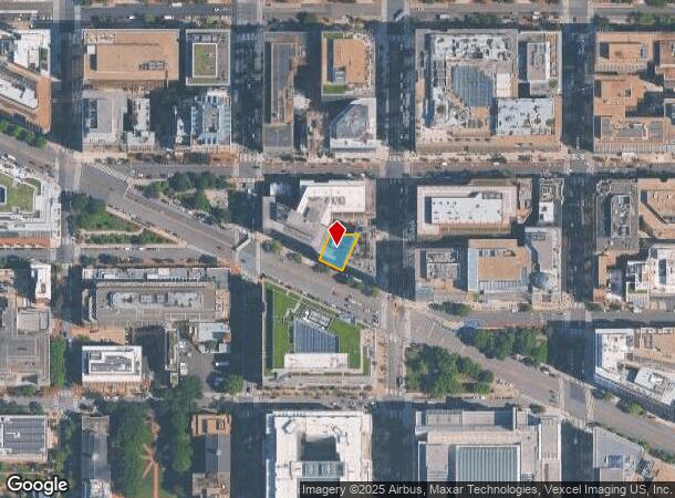  1911 Pennsylvania Ave Nw, Washington, DC Parcel Map