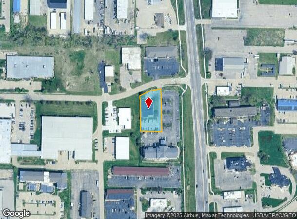 625 32Nd Ave Sw, Cedar Rapids, IA Parcel Map