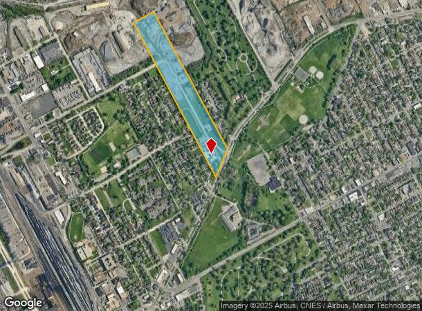 9300 Dix, Dearborn, MI Parcel Map