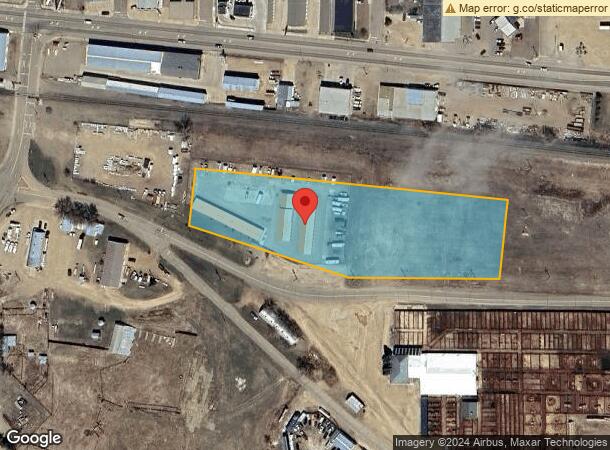  677 Livestock Ln E, Dickinson, ND Parcel Map