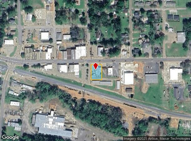  305 E 1St, Hughes Springs, TX Parcel Map