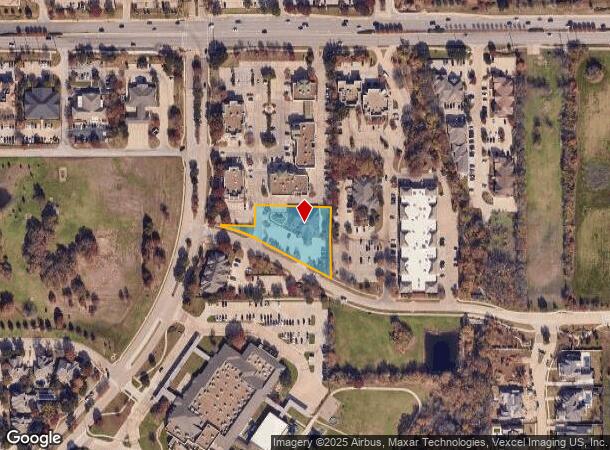  600 Zena Rucker Rd, Southlake, TX Parcel Map