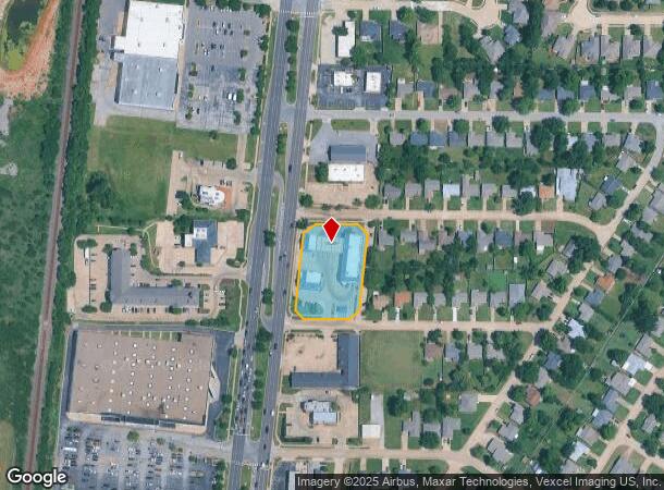  2220 S Broadway, Edmond, OK Parcel Map