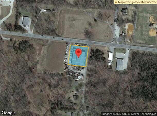  2070 Highway 96, Burns, TN Parcel Map