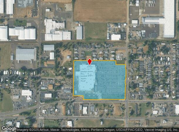  220 N Adair St, Cornelius, OR Parcel Map