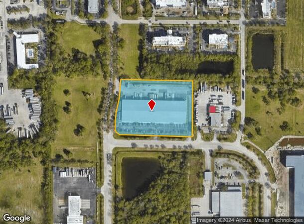  3601 Crossroads Pky, Fort Pierce, FL Parcel Map