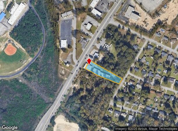 2335 Airport Blvd, West Columbia, SC Parcel Map