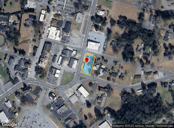  206 N Main St, Kenansville, NC Parcel Map