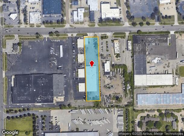 2120 E 10 Mile Rd, Warren, MI Parcel Map