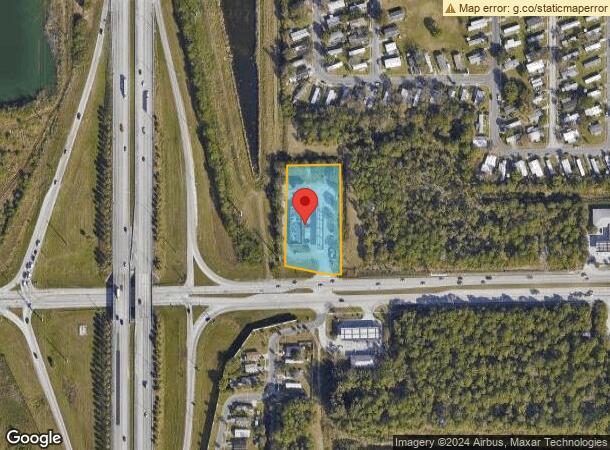  4640 W Eau Gallie Blvd, Melbourne, FL Parcel Map