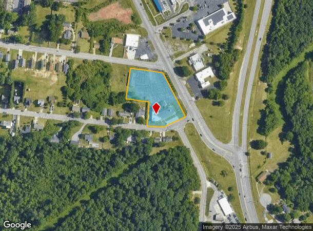 3201 N Main St, High Point, NC Parcel Map