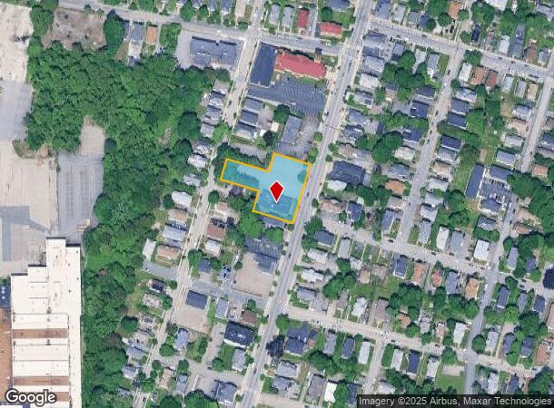  200 Lincoln St, Worcester, MA Parcel Map