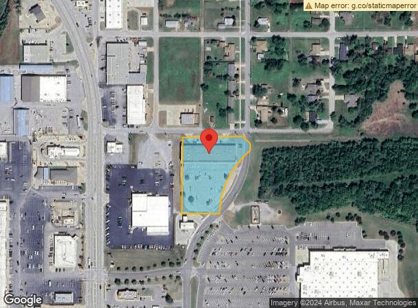  1704 S 1St St, Chickasha, OK Parcel Map