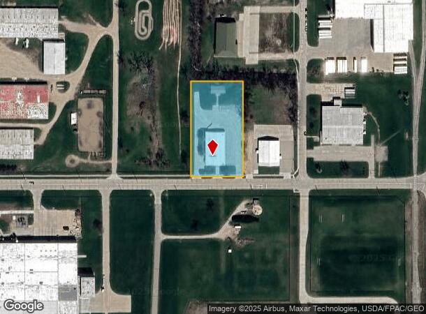 1510 E Olive St, Marshalltown, IA Parcel Map