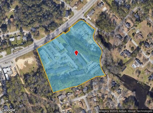  2805 Shadblow Ln, West Columbia, SC Parcel Map