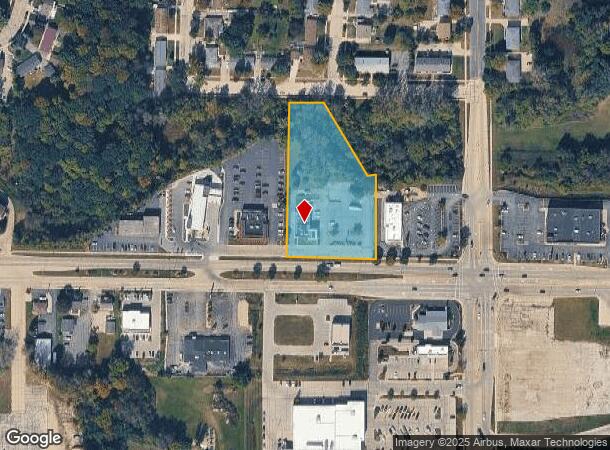 1910 W Washington St, West Bend, WI Parcel Map