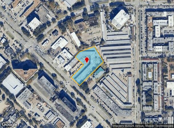  6121 Hillcroft St, Houston, TX Parcel Map