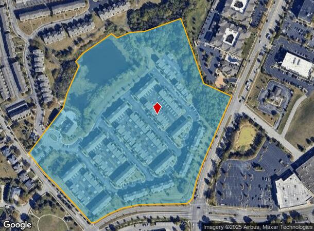  2474 Ogden Way, Lexington, KY Parcel Map