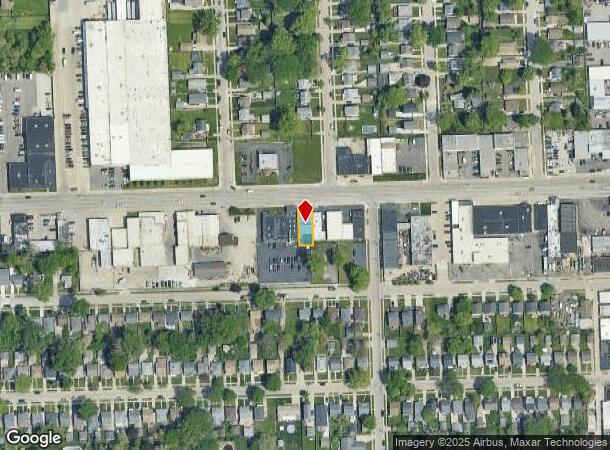  1638 E 9 Mile Rd, Hazel Park, MI Parcel Map