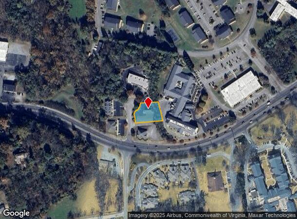 1210 Corporate Cir Sw, Roanoke, VA Parcel Map