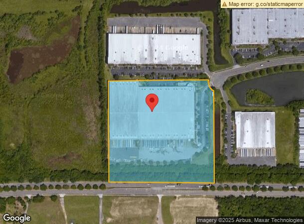  8558 Westside Industrial Dr, Jacksonville, FL Parcel Map