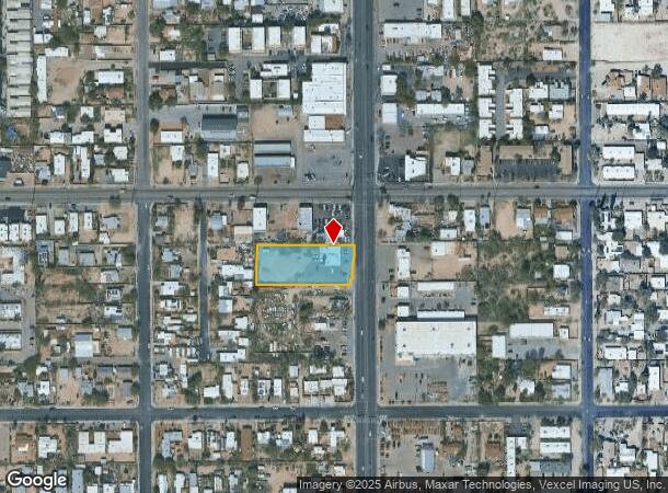 2747 N Stone Ave, Tucson, AZ Parcel Map
