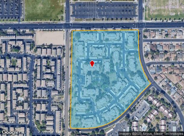 711 N Evergreen Rd, Mesa, AZ Parcel Map