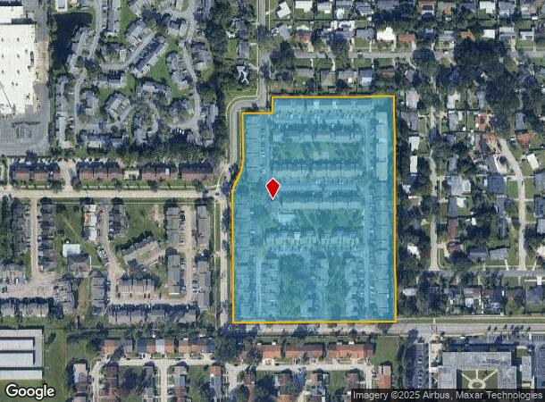 803 Don Quixote Ave, Orlando, FL Parcel Map