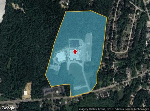  660 Main St, Fiskdale, MA Parcel Map