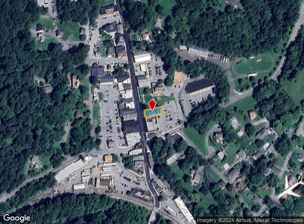  7557 Main St, Sykesville, MD Parcel Map