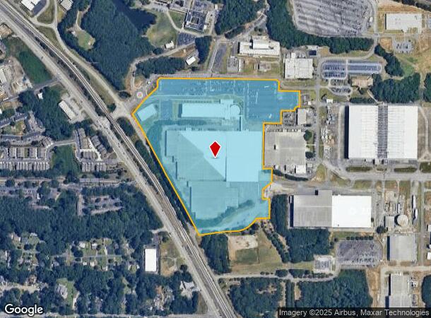  2001 Dixie Ave, Smyrna, GA Parcel Map