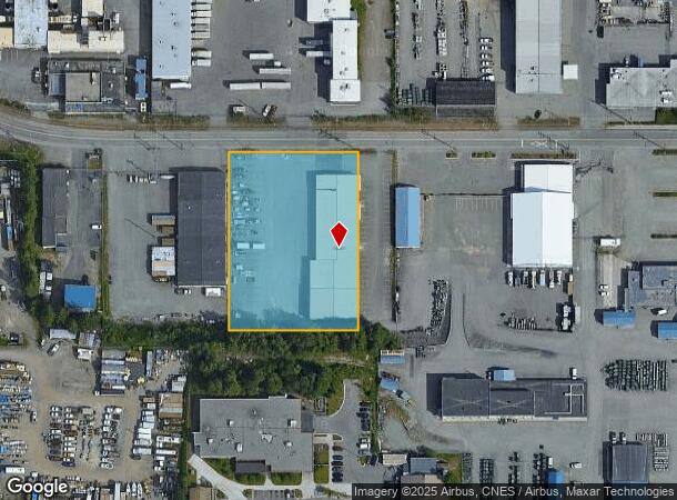  1040 E 1St Ave, Anchorage, AK Parcel Map