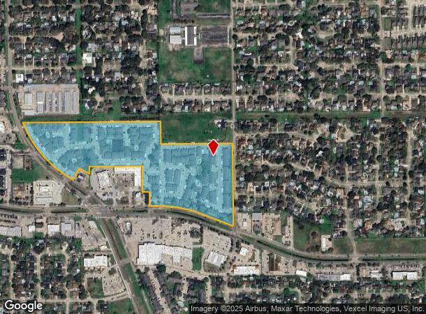 3909 Burke Rd, Pasadena, TX Parcel Map