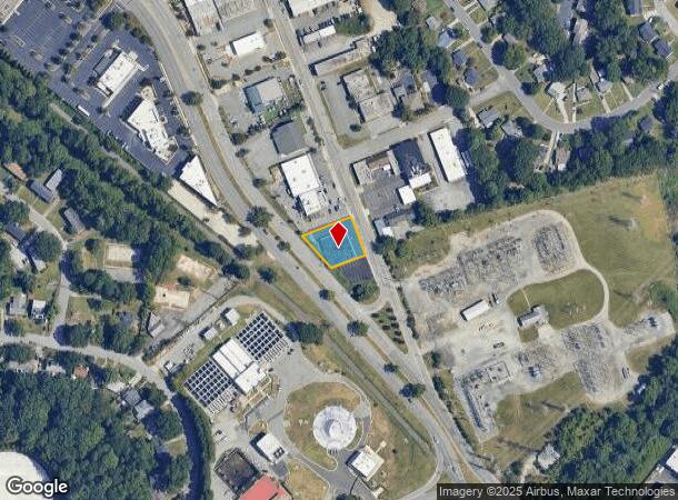1051 Grecade St, Greensboro, NC Parcel Map