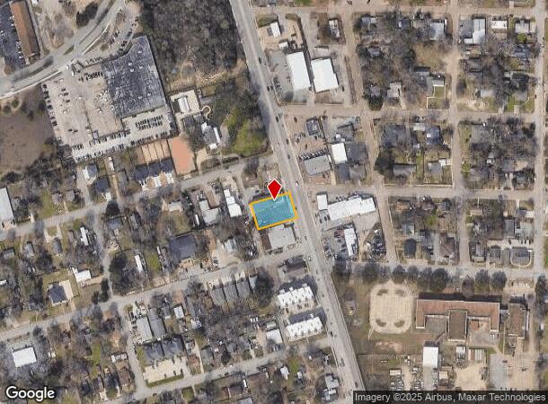  817 N Frazier St, Conroe, TX Parcel Map