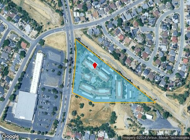  3185 Contra Loma Blvd, Antioch, CA Parcel Map