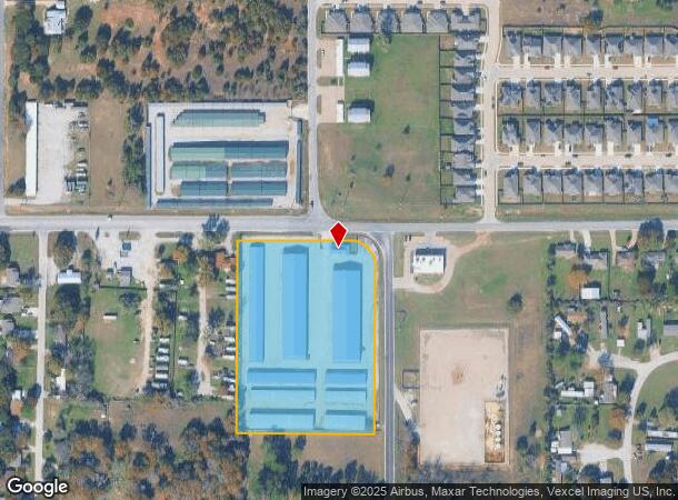  1250 Sandy Beach Rd, Azle, TX Parcel Map