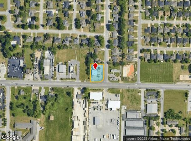  2422 E Robinson Ave, Springdale, AR Parcel Map