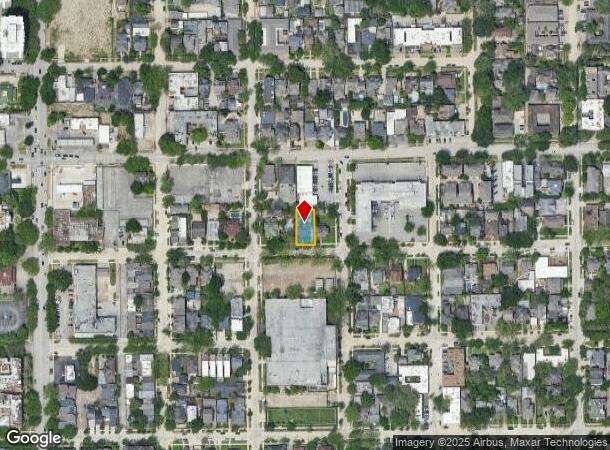 708 Sul Ross St, Houston, TX Parcel Map