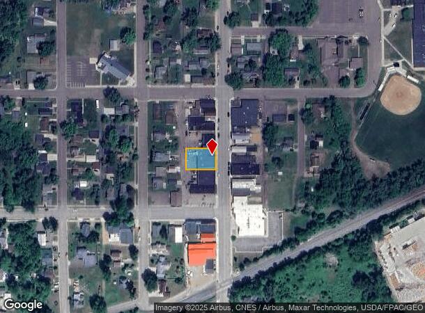  329 N Main St, Cadott, WI Parcel Map