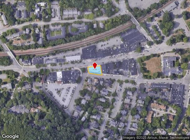 66 Central St, Wellesley, MA Parcel Map