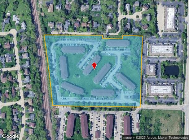  4100 Greenleaf Ct, Park City, IL Parcel Map