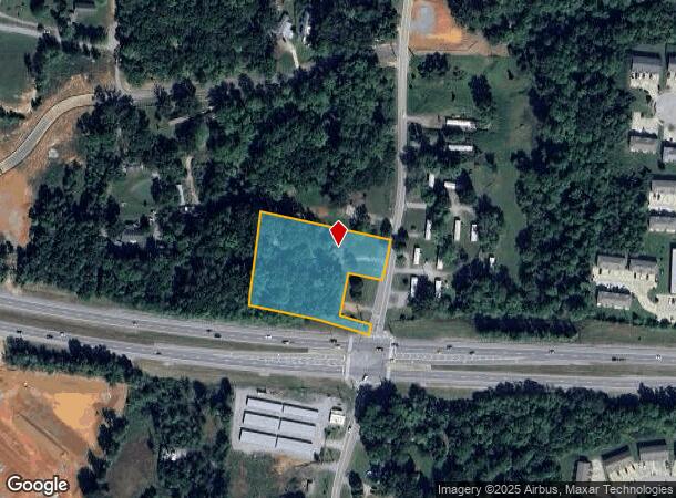  1768 Evans Rd, Clarksville, TN Parcel Map