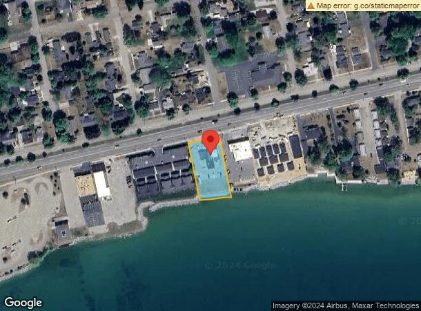  718 E Bay St, East Tawas, MI Parcel Map