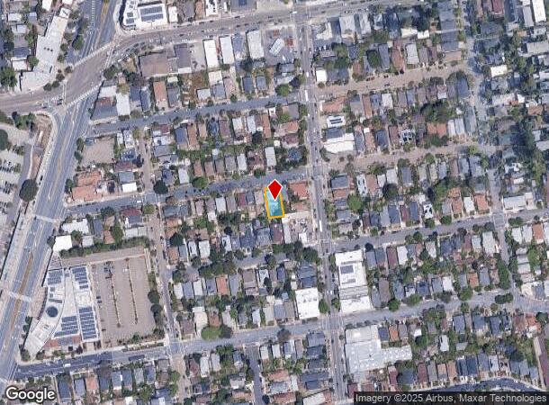 2030 Essex St, Berkeley, CA Parcel Map