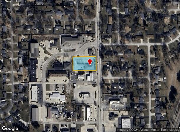  345 N Main St, Chatham, IL Parcel Map