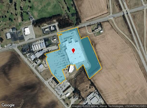  2825 Progress Way, Wilmington, OH Parcel Map