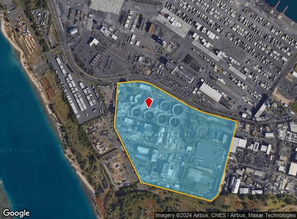  10 Sand Island Pky, Honolulu, HI Parcel Map