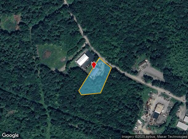 151 Davis St, Douglas, MA Parcel Map